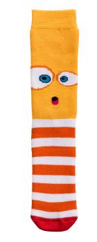 6 Paar TippTexx 24 Kinder ABS Stoppersocken Lustige Monster